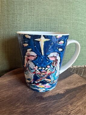 Nativity Art Mug by Tricia Robinson